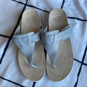Dansko Gray Sandals